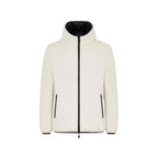 Suns White Polyester Jackets & Coat