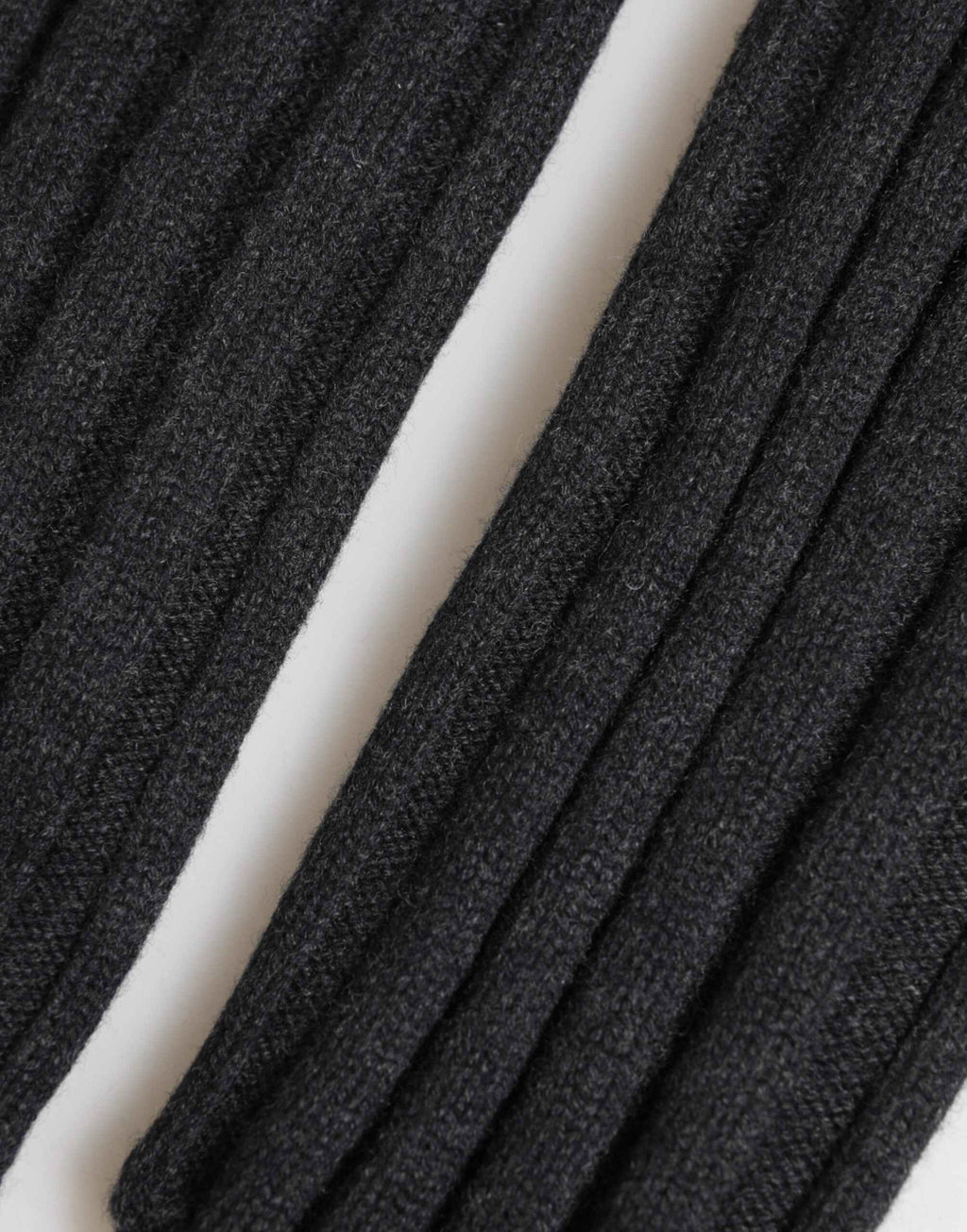 Dolce & Gabbana Black Virgin Wool Knitted Fingerless Gloves