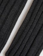 Dolce & Gabbana Black Virgin Wool Knitted Fingerless Gloves