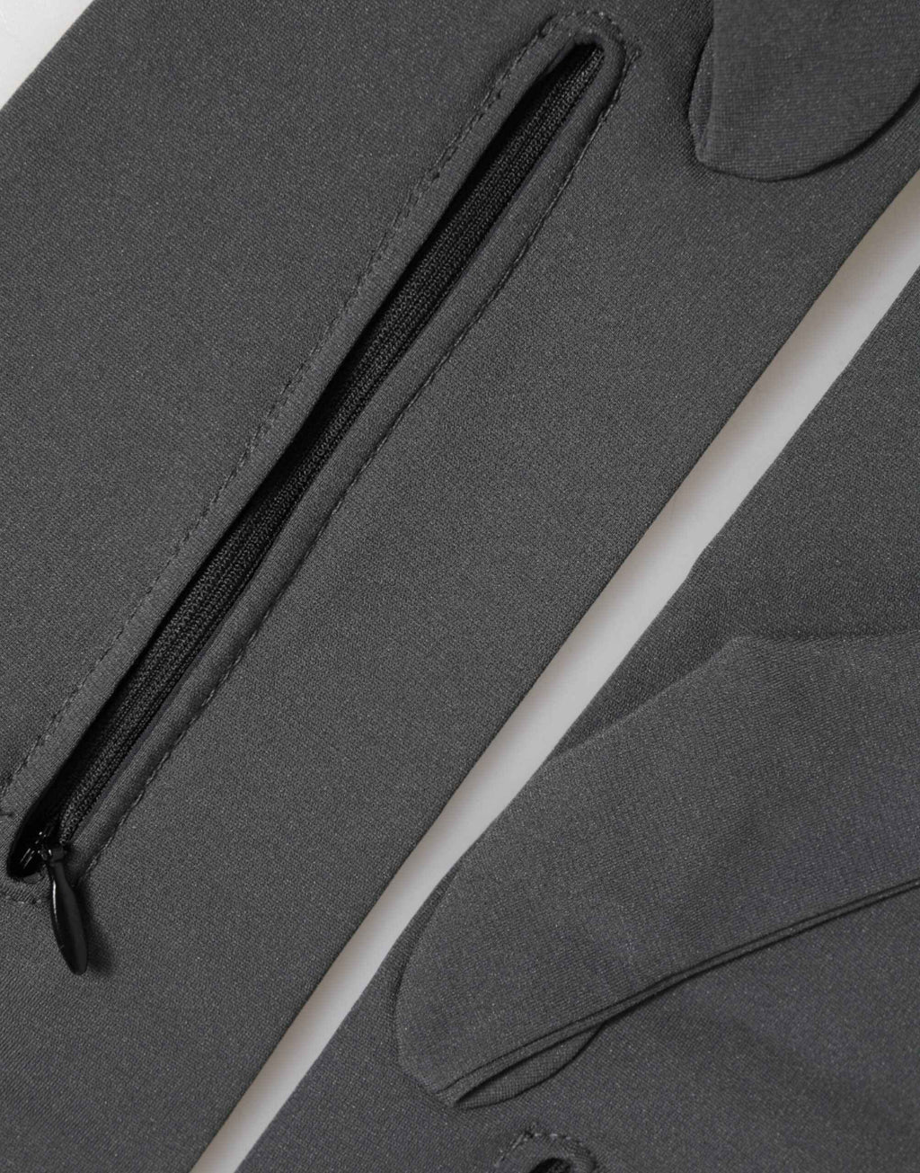 Dolce & Gabbana Dark Gray Viscose Elbow Length Mitten Men Gloves