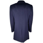 Made in Italy Blue Wool Men Jacket