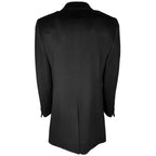 Made in Italy Black Wool Men's Jacket
