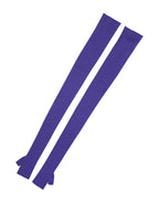 Dolce & Gabbana Violet Wool Fingerless Elbow Length Mitten Gloves