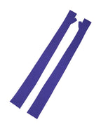 Dolce & Gabbana Violet Wool Fingerless Elbow Length Mitten Gloves