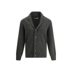 Brooksfield Virgin Wool Shawl-Collar Cardigan