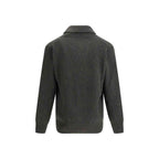Brooksfield Virgin Wool Shawl-Collar Cardigan