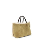Valentino Garavani Suede and sheepskin medium Tote Bag