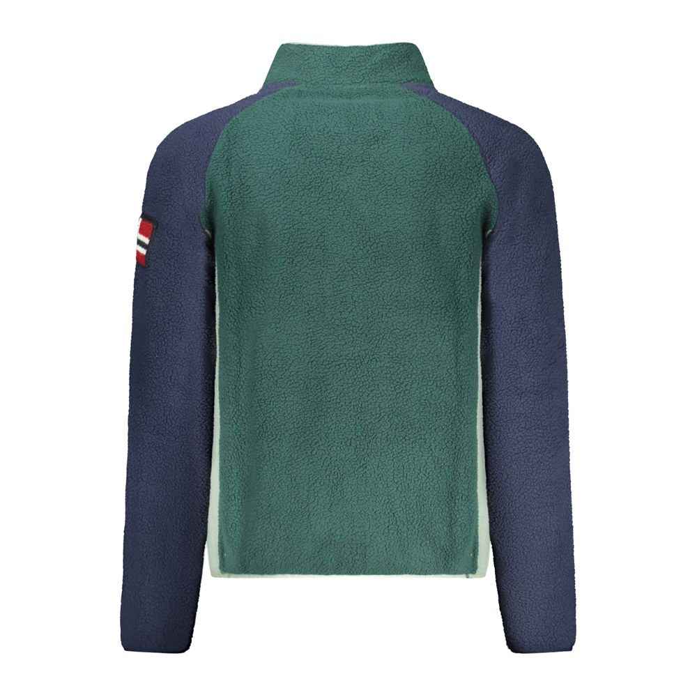 Norway 1963 Green Polyester Men Sweater