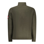 Norway 1963 Green Wool Men Turtleneck Sweater