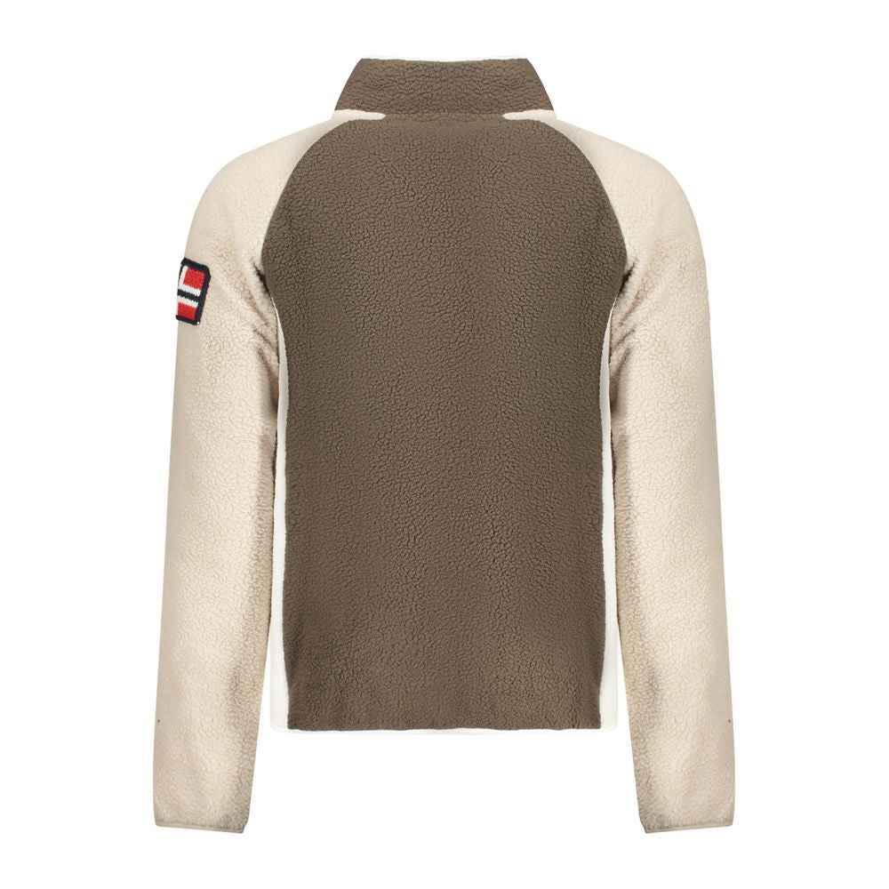 Norway 1963 Brown Polyester Men Sweater