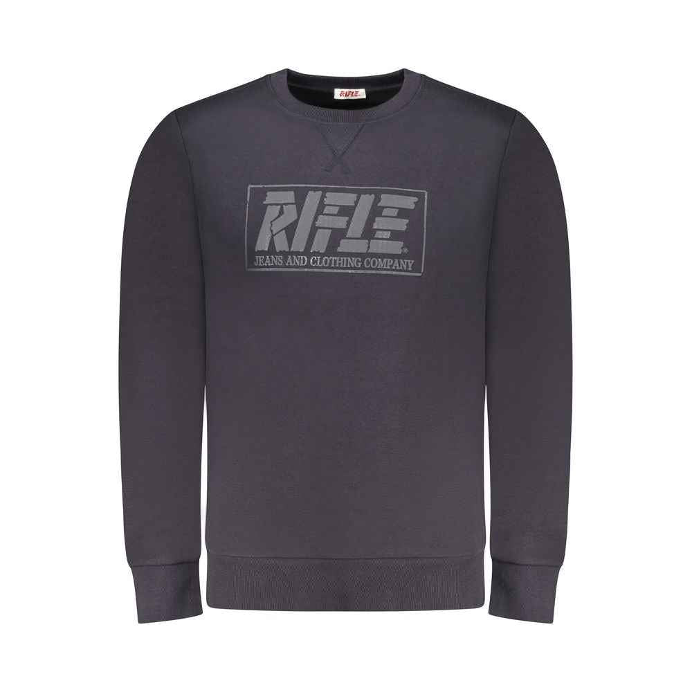 Rifle Blue Cotton Men Sweater
