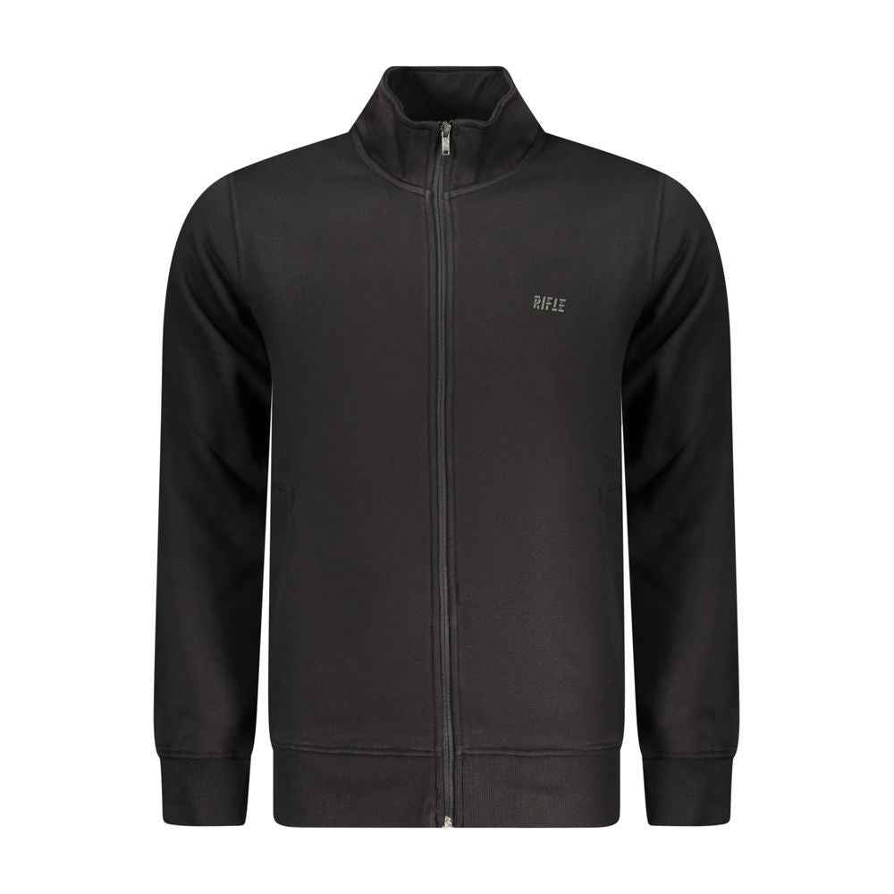 Rifle Black Cotton Men's Sweatshirt