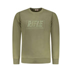 Rifle Green Cotton Men Sweater