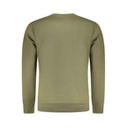 Rifle Green Cotton Men Sweater