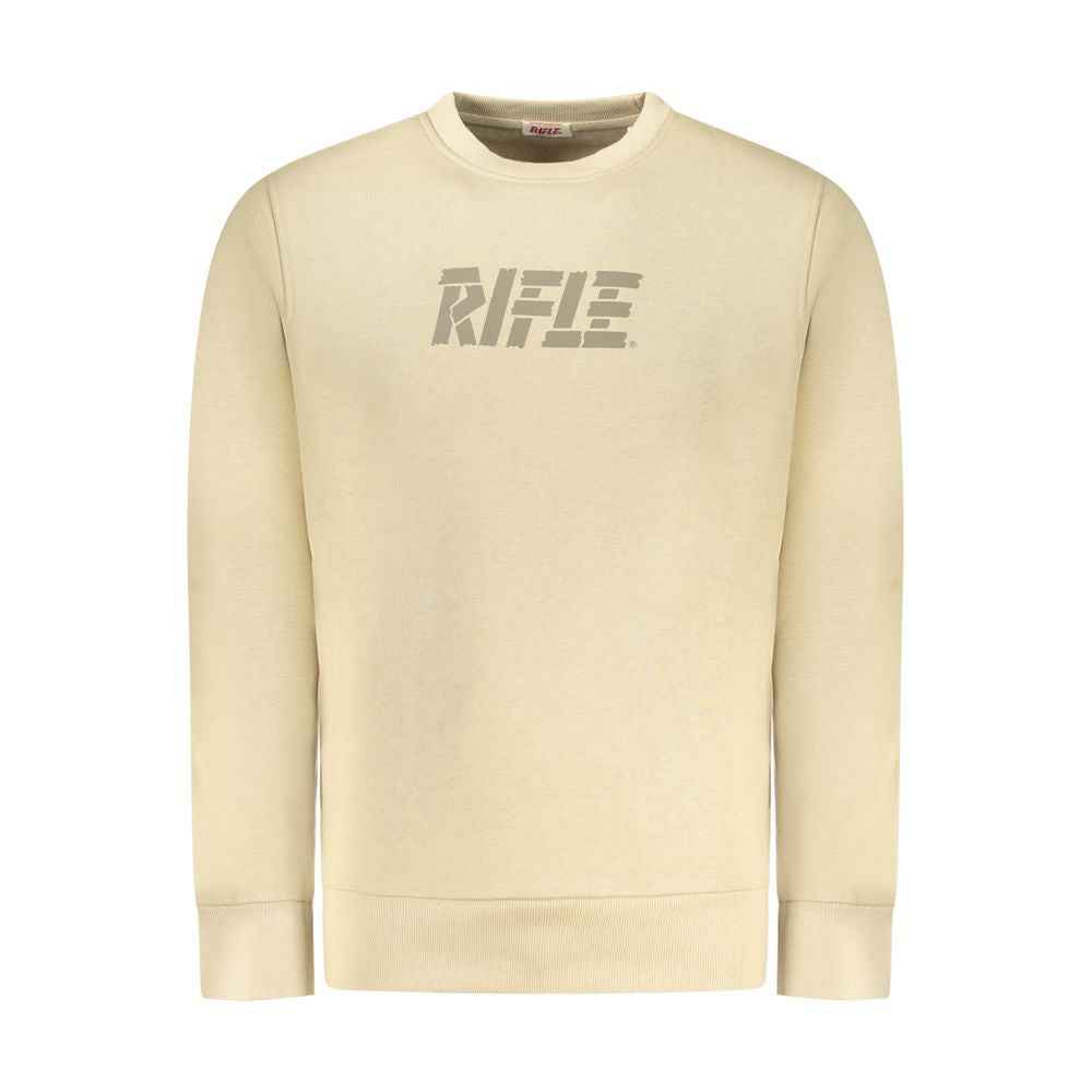 Rifle Beige Cotton Men Sweater
