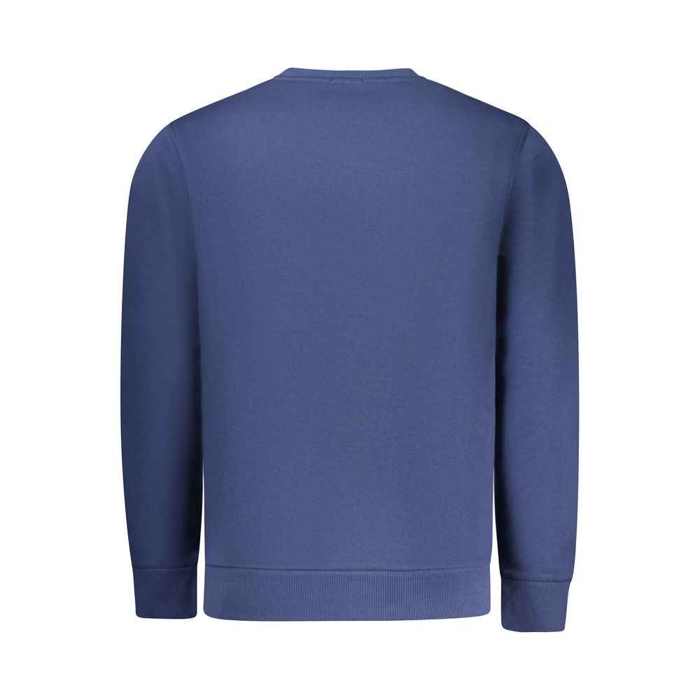 Rifle Blue Cotton Men Sweater