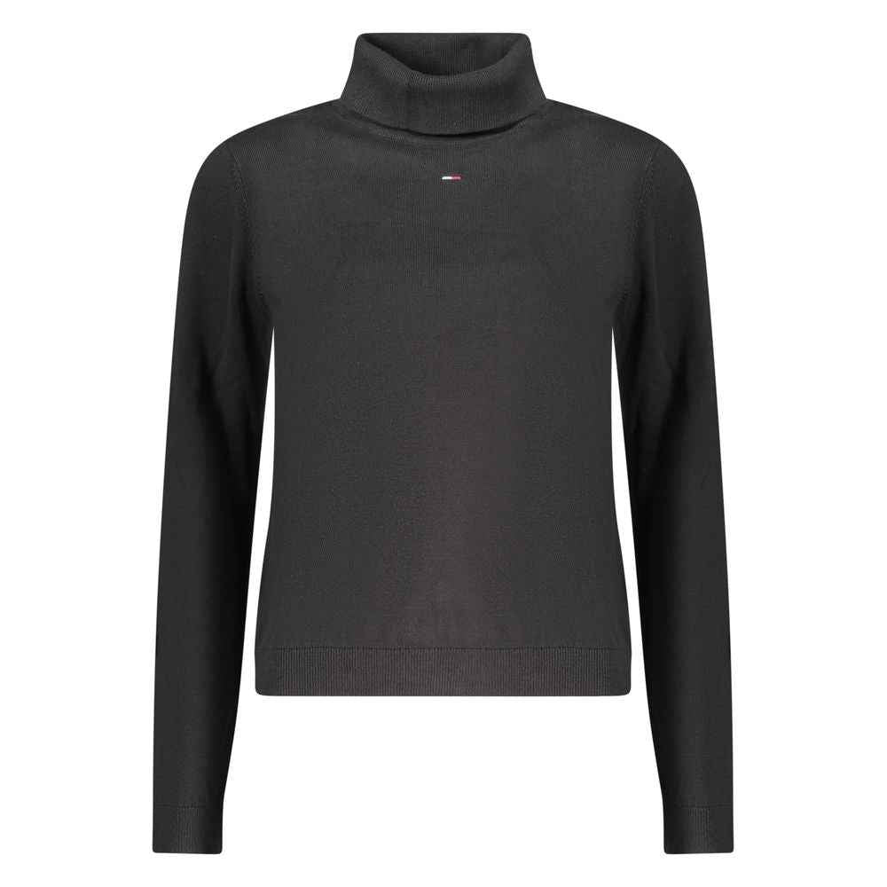 Tommy Hilfiger Black Cotton Women Sweater