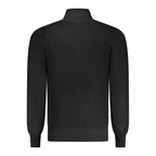 Rifle Black Nylon Men Sweater
