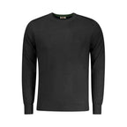 Rifle Black Wool Men Sweater