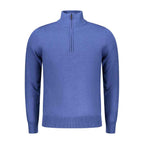 Rifle Blue Wool Men Sweater