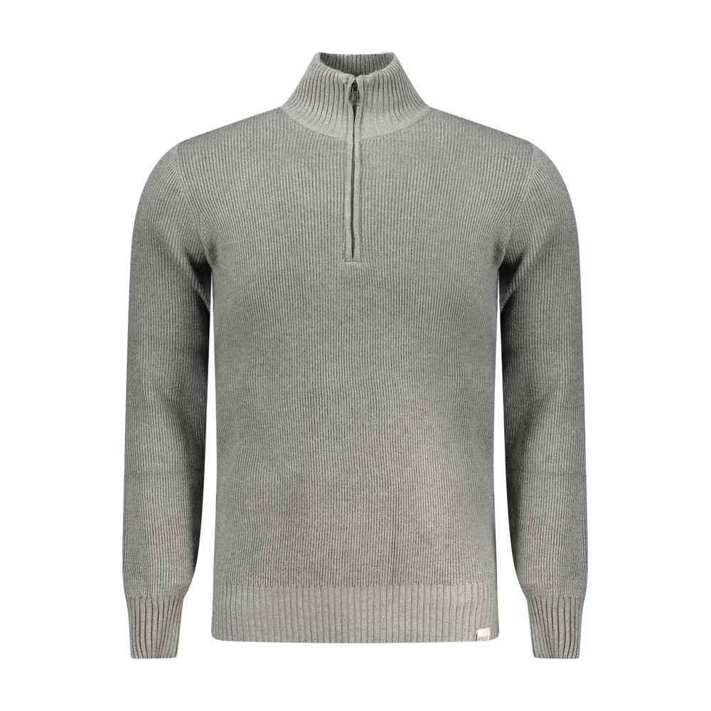 Rifle Gray Nylon Men Sweater