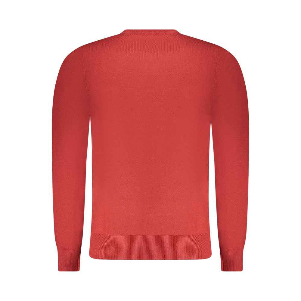 Rifle Red Wool Men Sweater