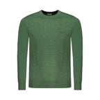 Rifle Green Wool Men Sweater