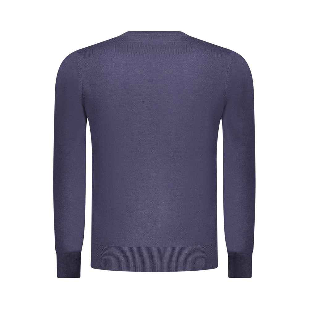 Rifle Blue Wool Men Sweater