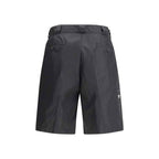 Prada Black Recycled Polyamide Bermuda Shorts