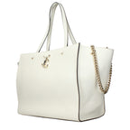 Jimmy Choo White Leather Shoulder Bag