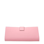 Jimmy Choo Pink Satin Clutch Bag