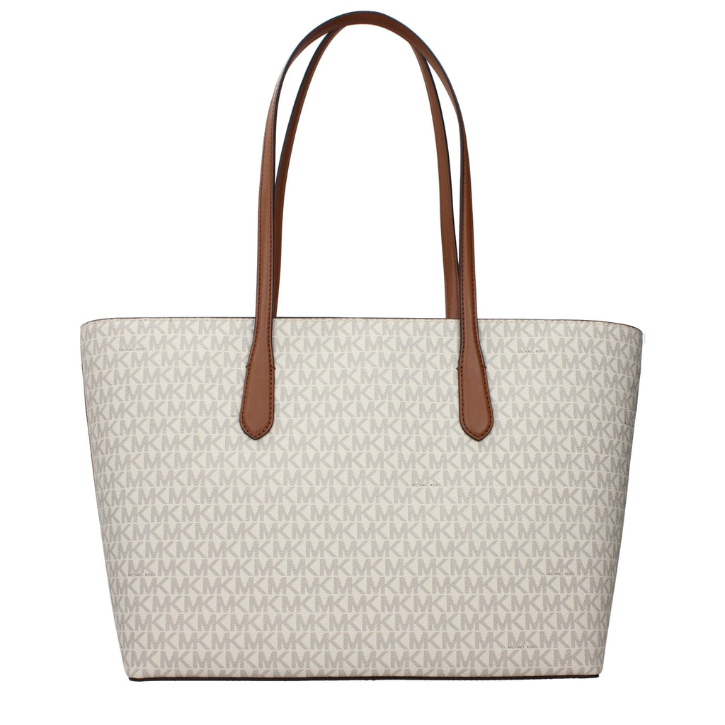 Michael Kors Beige Fabric Shoulder Bag