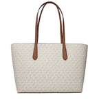 Michael Kors Beige Fabric Shoulder Bag