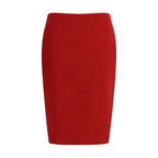 Saint Laurent Red Viscose Skirt