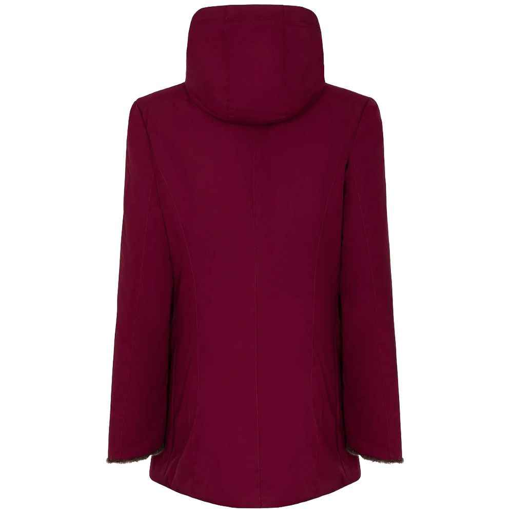 Suns Red Polyester Jackets & Coat