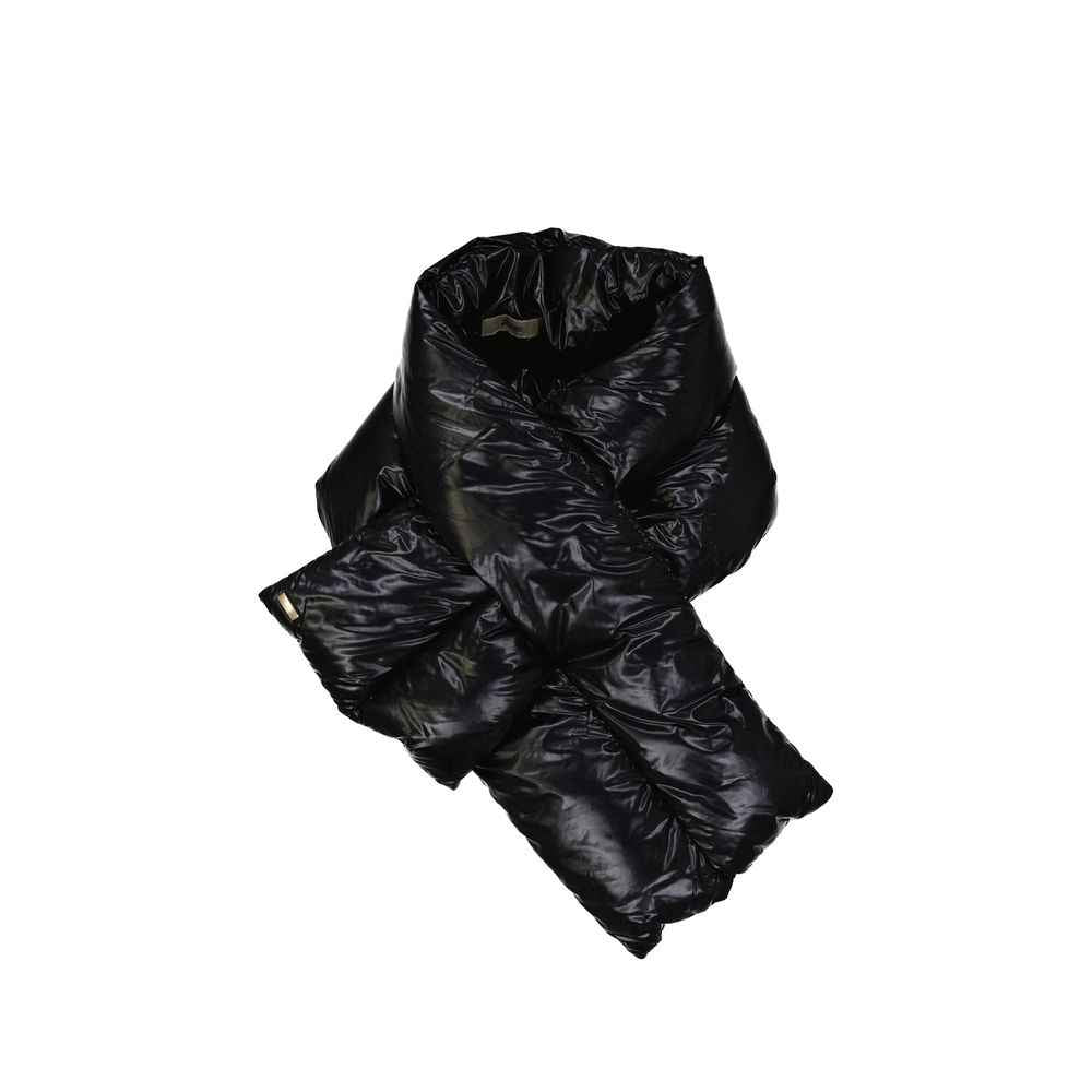Herno Black Polyamide Scarf
