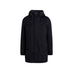 Herno Black Cashmere Coat