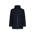 Herno Blue Polyester Coat