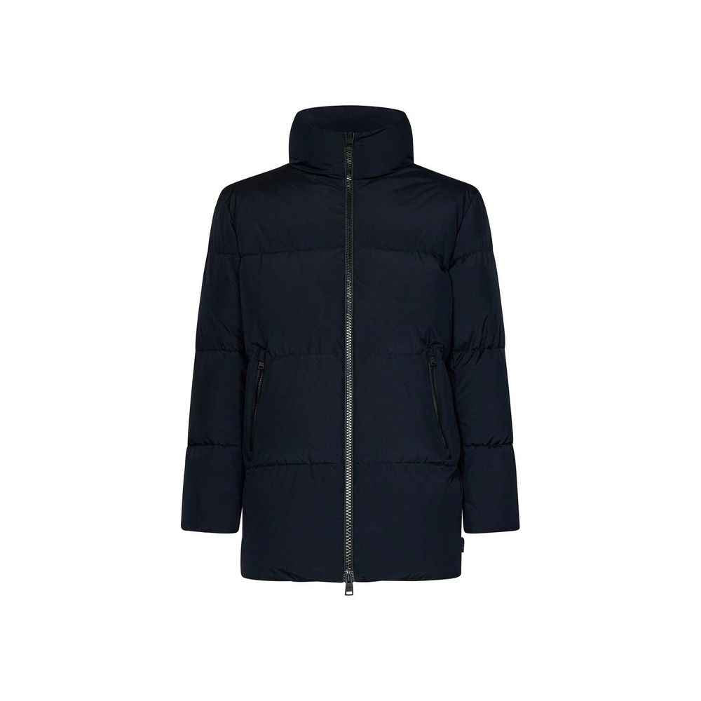 Herno Blue Polyester Coat