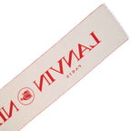 Lanvin Blue Silk Scarf