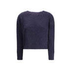 Max Mara Blue Polyamide Sweatshirt