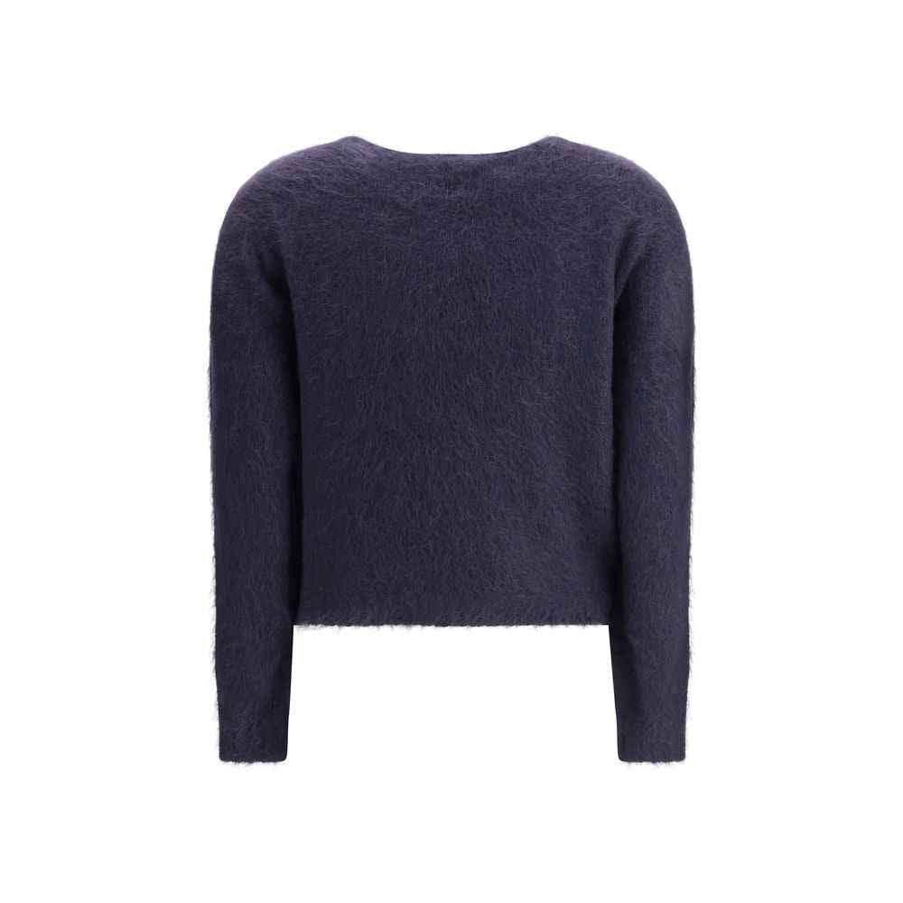 Max Mara Blue Polyamide Sweatshirt