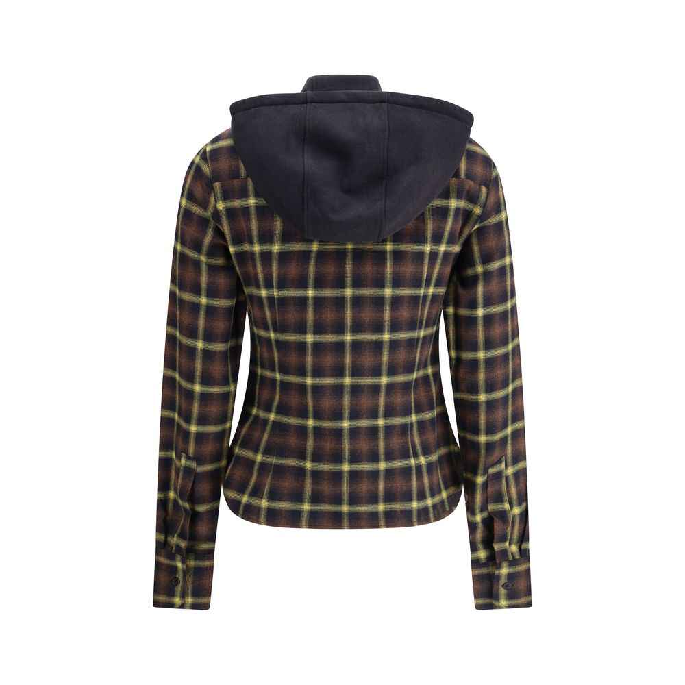 Coperni Brown Cotton Pattern Shirt