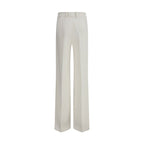 Ermanno Scervino White Viscose Casual Pants