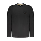 Hugo Boss Black Cotton Men Sweater