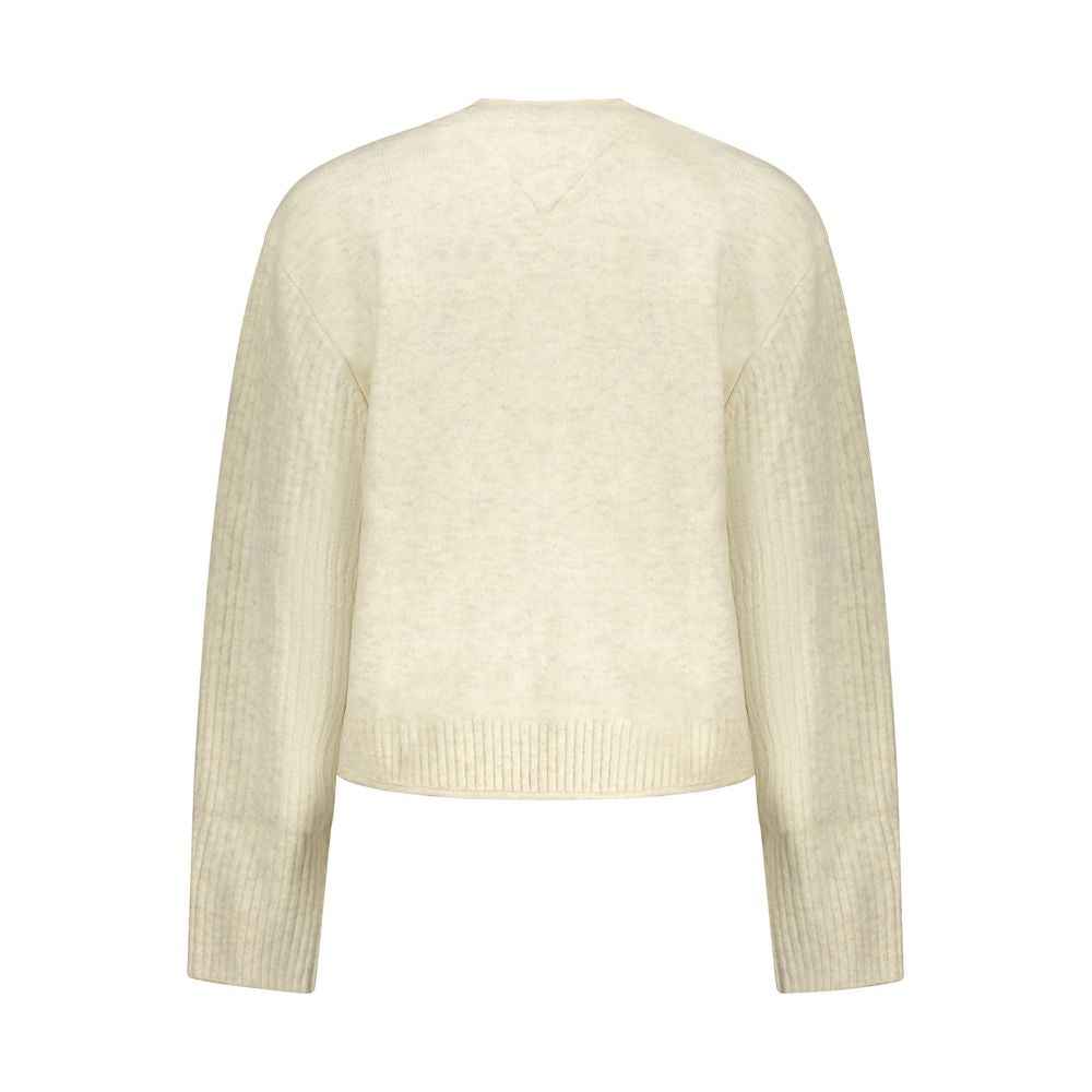 Tommy Hilfiger Beige Wool Women Sweater