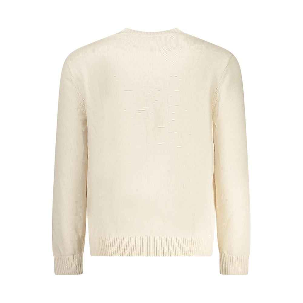 Tommy Hilfiger Beige Cotton Men Sweater
