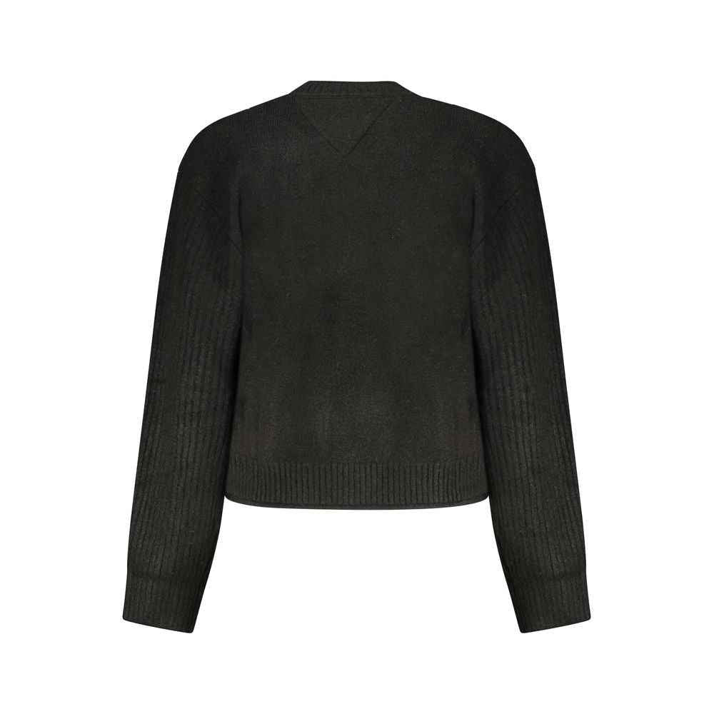 Tommy Hilfiger Black Wool Women Sweater