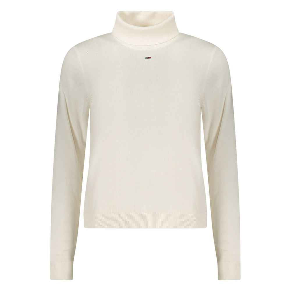Tommy Hilfiger White Cotton Women Sweater