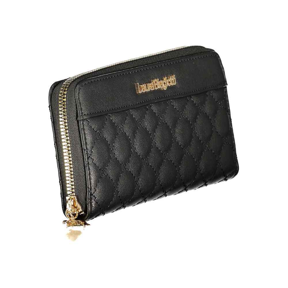 Laura Biagiotti Black Polyethylene Women Wallet